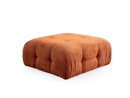 Atelier del Sofa Tabure Amaris Pouffe Orange