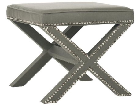 HANAH HOME Tabure Pelona Capraz Pouffe 60 Grey
