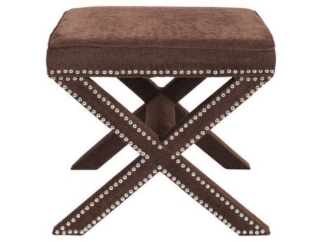 HANAH HOME Tabure Pelona Capraz Pouffe 60 Brown