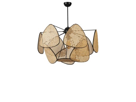 OPVIQ Hera 9+1 Rattan Avize luster