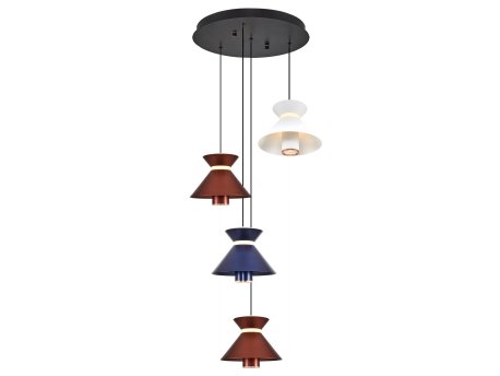 OPVIQ 2803 4A 28 višebojni luster