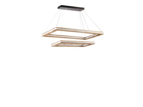 OPVIQ Lux Bergama Buyuk 2 Li Yanık Ledli Avize 3 Renk luster