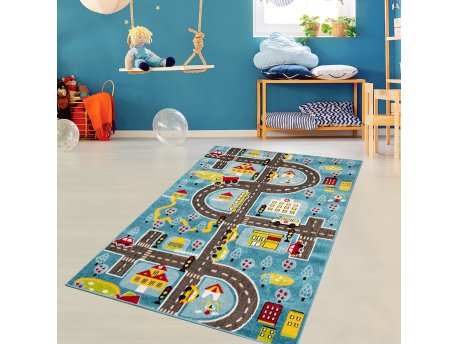 Conceptum Hypnose Tepih (200x290) Trafik Blue