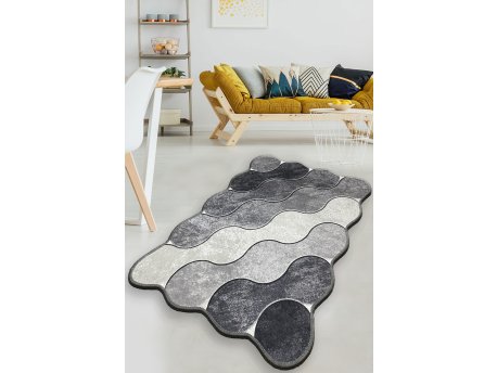 Conceptum Hypnose Tepih (200x290) Circle Grey