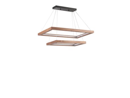 OPVIQ Bergama Buyuk 2 Li Yanık Ledli Avize 3 Renk lusteri