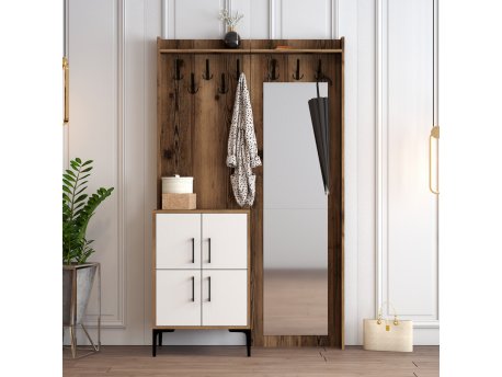 HANAH HOME Berlin BC Walnut White