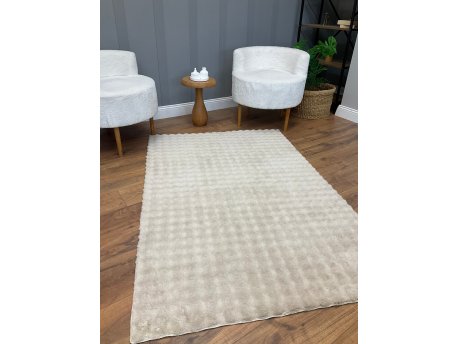 Conceptum Hypnose Tepih (160x230) Puffy Bubble Duz Beige