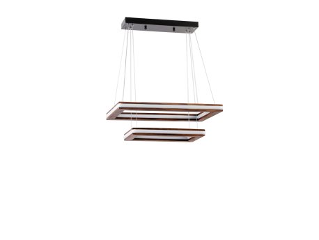OPVIQ Lux Bergama Kucuk 2 Li Yanık Ledli Avize 3 Renk V2 luster
