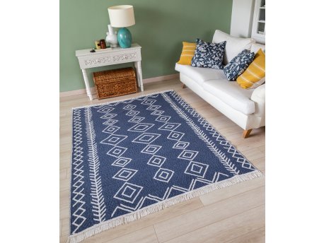 Conceptum Hypnose Tepih (160x230) 23000A White Blue
