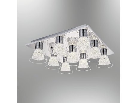 OPVIQ L1872 Chrome Kristalno - Beli Luster