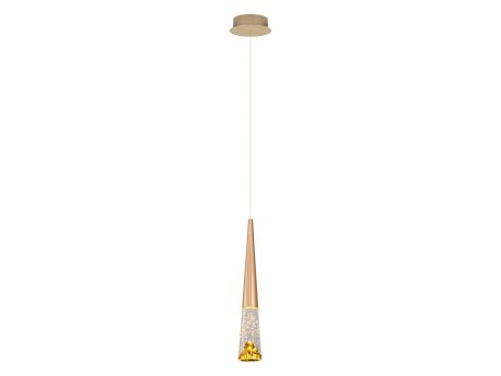 OPVIQ 2816 1A Zlatno - Rose visilica (Luster)