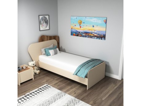 HANAH HOME Suave 132 Light Walnut Beige