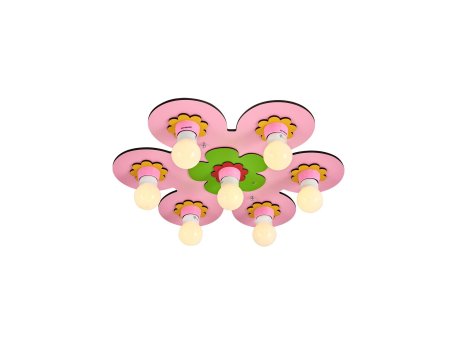 OPVIQ L1538 Pink Dečija plafonska svetiljka