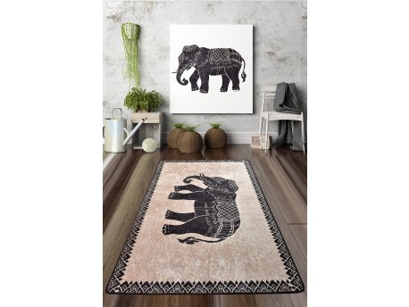Conceptum Hypnose Tepih staza (80x150) Elefante Nero Djt