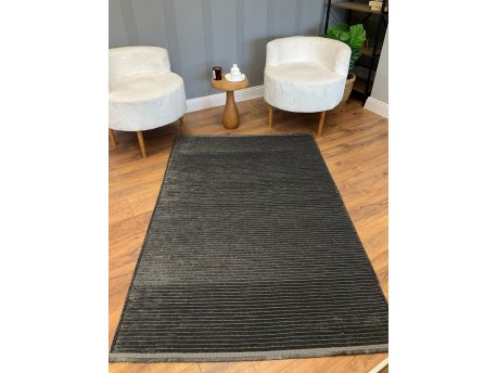 Conceptum Hypnose Tepih staza (80x150) Dizayn Sonil Kilim Anthracite