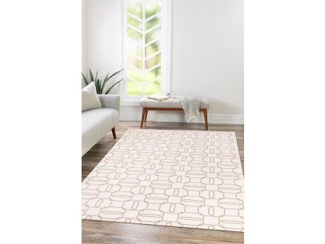 Conceptum Hypnose Tepih staza (80x150) Troya J0095 White