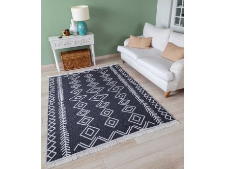 Conceptum Hypnose Tepih staza (80x150) 23000A White Black