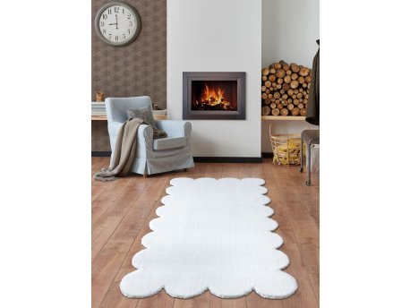 Conceptum Hypnose Tepih staza (80x150) Laser Plush White
