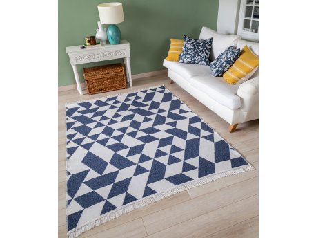 Conceptum Hypnose Tepih staza (80x150) 22992A White Blue