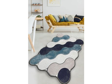 Conceptum Hypnose Tepih staza (80x150) Circle Blue