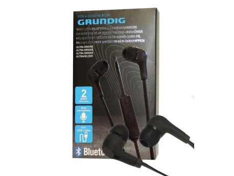 GRUNDIG Grundig bluetooth slušalice crne