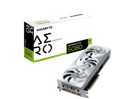 GIGABYTE NVidia GeForce RTX 5080 AERO OC 16GB GV-N5080AERO OC-16GD rev. 1.0