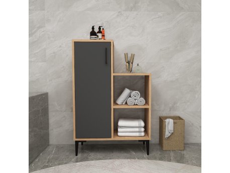 HANAH HOME Reysary Atlantic Pine Anthracite