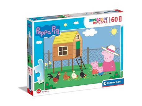 DEXY CO CLEMENTONI PUZZLE 60 MAXI PEPPA PIG