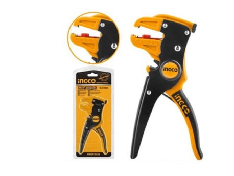 INGCO Klešta za skidanje izolacije 0,5-6mm HWSP15608