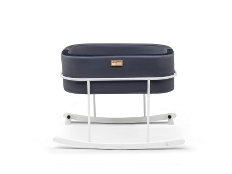 HANAH HOME Hier Metal Crno Bela kolevka za bebe (676HDS1132)