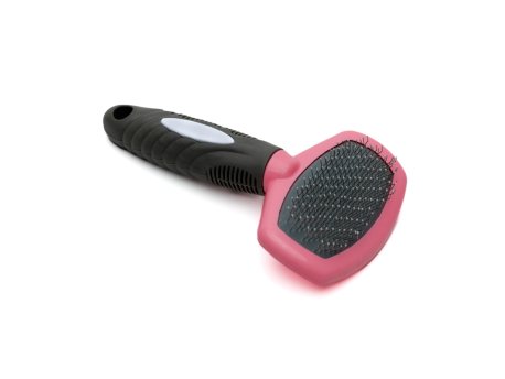 Savacoop Četka za ljubimce srednja - pink
