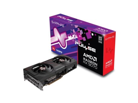 SAPPHIRE PULSE AMD Radeon™ RX 9070 Gaming 16GB GDDR6 256bit 11349-03-20G