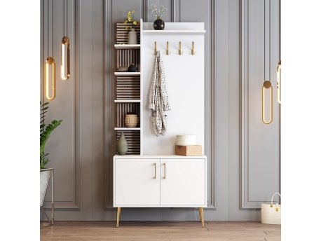 HANAH HOME Viyana D White Gold