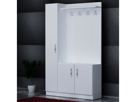 HANAH HOME Naturel White