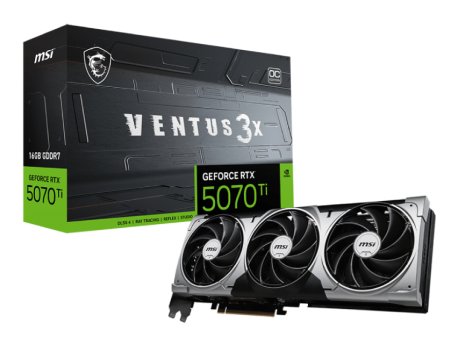 MSI NVidia GeForce RTX 5070 Ti 16G VENTUS 3X OC 256bit