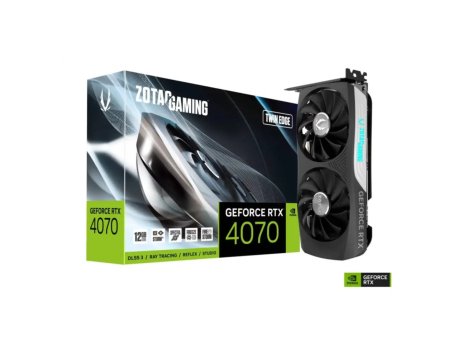 ZOTAC GAMING GeForce RTX 4070 Twin Edge 12GB GDDR6 192bit ZT-D40740E-10M