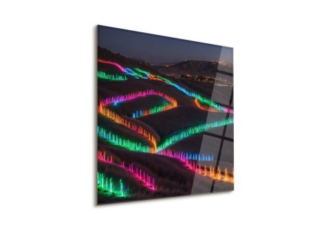 WALLXPERT Dekorativna slika Chroma 93 x 93