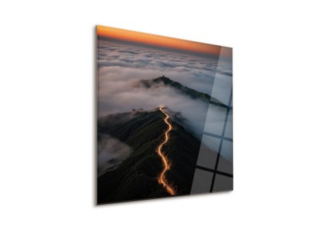 WALLXPERT Dekorativna slika Misttrail 93 x 93