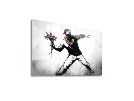 WALLXPERT Dekorativna slika Floral Rebel 93 x 63