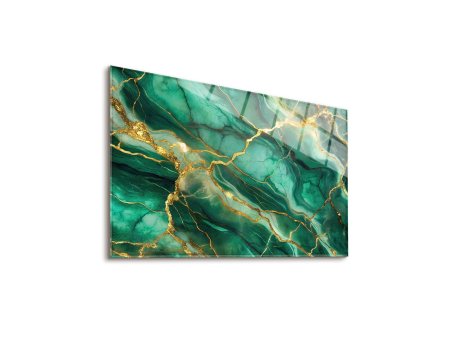 WALLXPERT Dekorativna slika Green Elegance 93 x 63