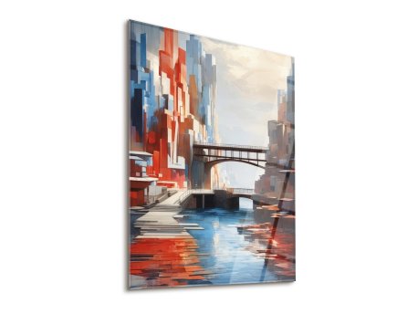 WALLXPERT Dekorativna slika Misty Venice 63 x 93