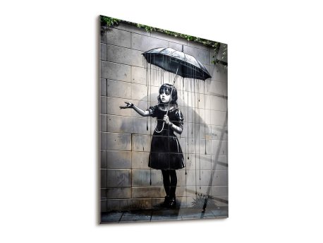 WALLXPERT Dekorativna slika Rainy Solitude 63 x 93
