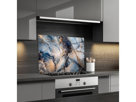 WALLXPERT Dekorativna slika Sapphire Cascade L