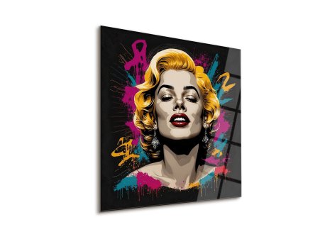 WALLXPERT Dekorativna slika  Silent Scream 63 x 63