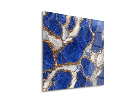 WALLXPERT Dekorativna slika Cobalt 63 x 63