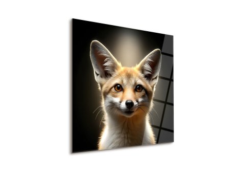 WALLXPERT Dekorativna slika Deserdfox 63 x 63