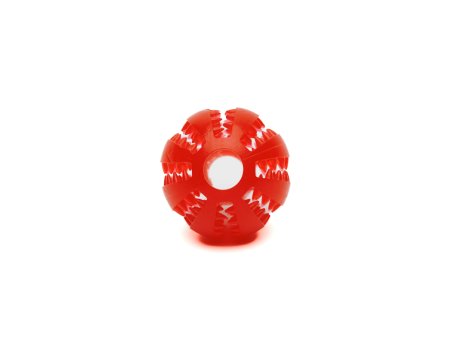 Savacoop Igračka za psa - TPR loptica 6cm - crvena