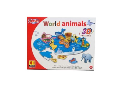 Denis 3D slagalica, Životinje sveta