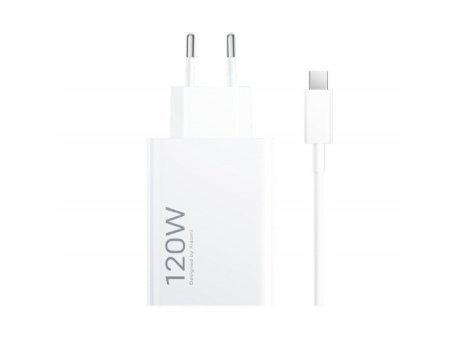 XIAOMI Kućni punjač 120W HyperCharge Combo (Type-A) + kabl Type C EU
