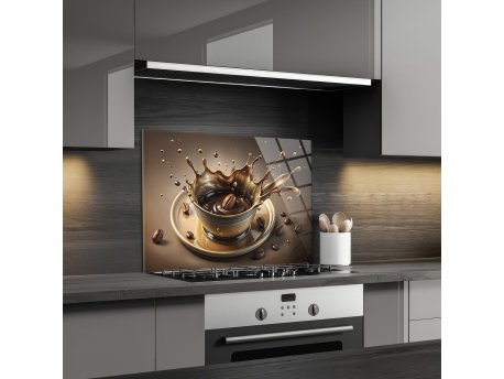 WALLXPERT Dekorativna slika Coffee Splash M